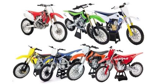 Newray toys motocross - newray, 1:12