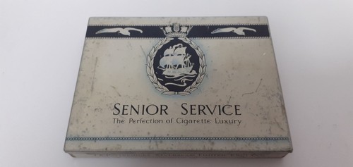 Senior service cigarette - cigarette, tin
