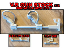 VR Gun Stock fits Pico 4 controllers. VR GUN STOCK. DIY KIT. PROVEN STOCK.