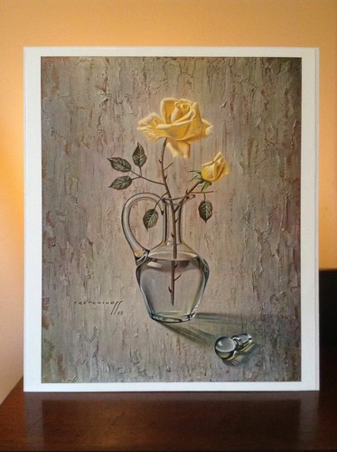 Original rare tretchikoff rose - tretchikoff,
