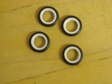   White wall tyres inside diameter 10mm pack of 4    K & R Replicas