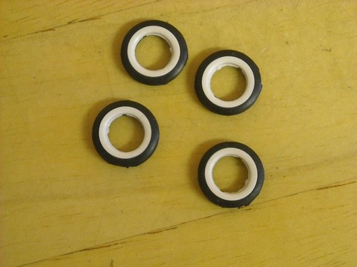 White wall tyres inside - ,