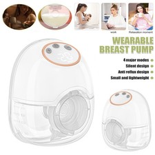 Electric Double Wearable Breast Pump Hands Free Milk Feeding Breast Pump 12Level
