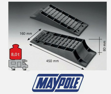 Level Ramp Set Twin Pack Heavy Duty - Maypole Caravan Motorhome Froli 2 Wheel