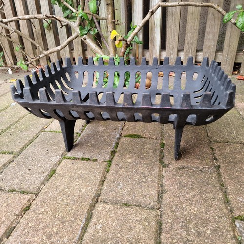 Log basket fire - log,