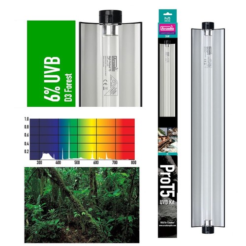 Arcadia pro uvb kit - d3,