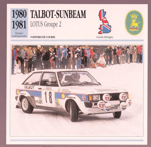 1980 1981 talbot sunbeam - 1980-1981, talbot-sunbeam