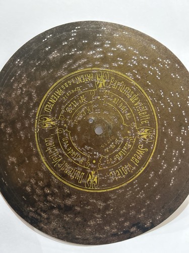 Polyphon music box disc - box, a