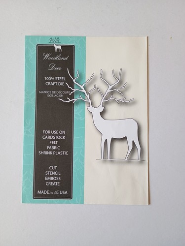 Memory box die - box, deer