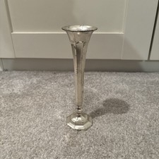 Silver Plated Bud Vase Made in