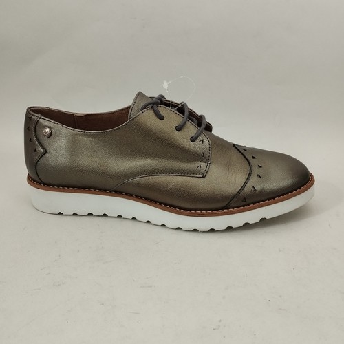 Red dead brogues shoes - or,