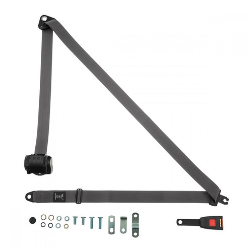 Front automatic seat belt - belt, for