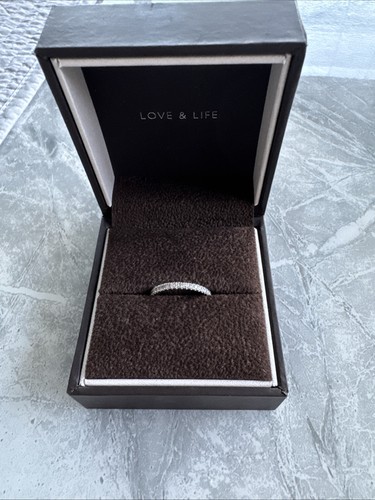 Platinum and diamond half - and,