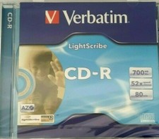 Verbatim - CD-R80 Lightscribe