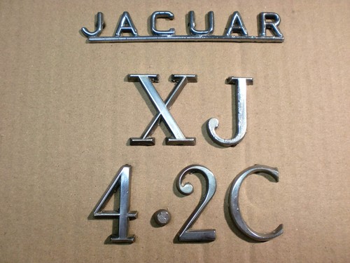 Jaguar daimler boot badge - jaguar,