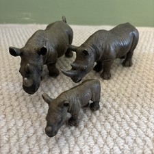 Schleich Rhinoceros Family Figures
