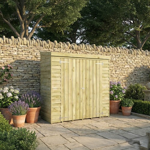 6x2 wooden garden shed - garden,