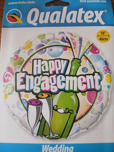 Happy engagement foil - happy,