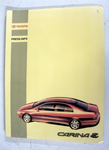 Toyota carina car press - car, pack