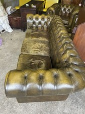 Chesterfield Leather Sofa