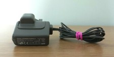 Official Nintendo DS DS Lite 3 Pin Plug UK Mains Charger Lead