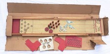 Wood 1950s Deluxe Big 4 Game Bowling Alley Skill Ball Shuffleboard
