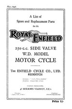 (0974) 1940 Royal Enfield WD