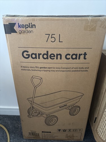Keplin 75l garden cart - 75l,