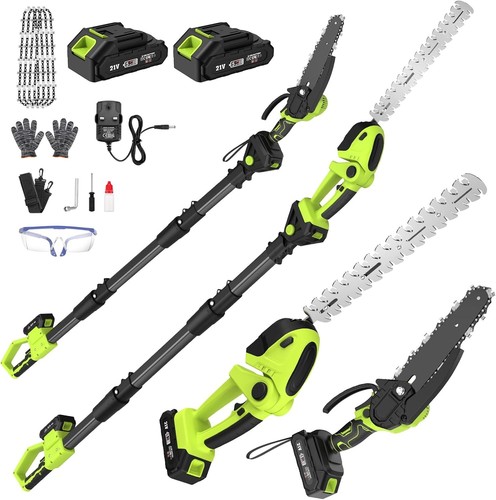 Cordless pole hedge trimmer - pole,