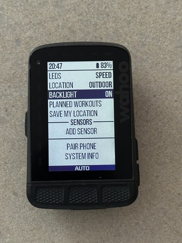 Wahoo elemnt roam gps bike - gps,