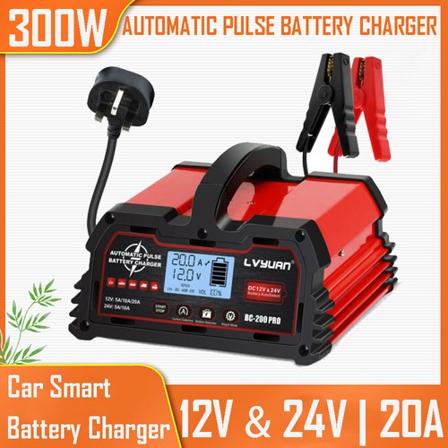 Car battery charger 12v 24v - car,