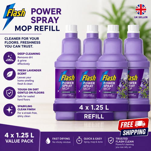 Flash power spray mop - spray,