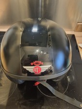 Davida jet open faced motor cycle helmet XL