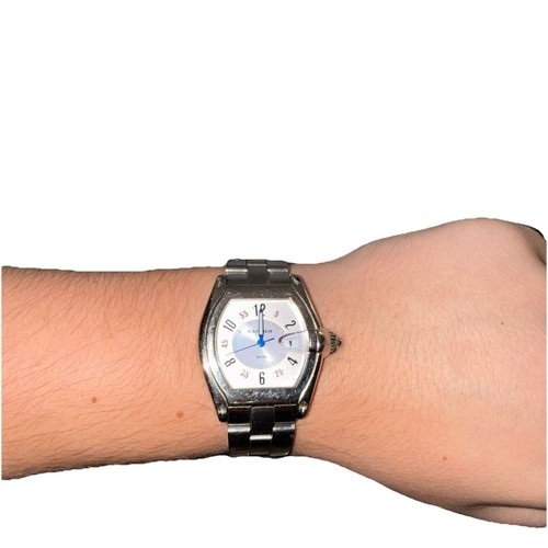 Cartier roadster silver - cartier,