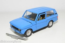 BBURAGO BURAGO 104 RANGE ROVER BLUE GOOD CONDITION REPAINT