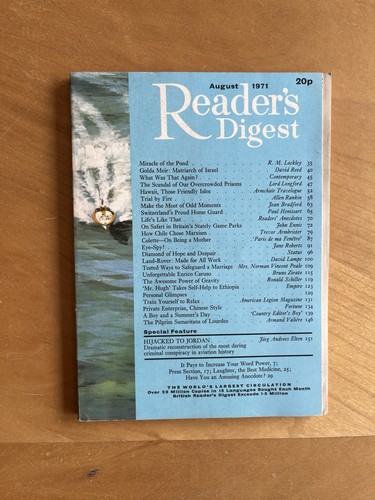Reader digest august 1971 - digest,