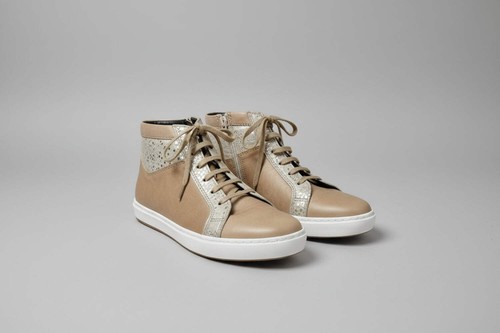 Wolky gold lace - 'wolky', lace-up