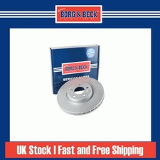 2x Brake Discs Vented For Audi A4 Allroad B9 2.0 TDI Quattro Borg Front