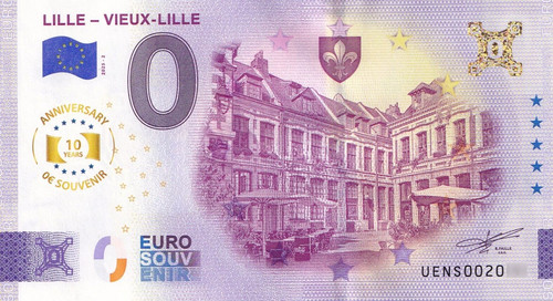 Unc euro lille vieux - euro, lille-vieux-lille