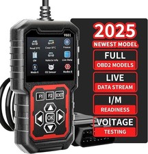 Car OBD2 Diagnostic Scanner Tool I/M Readiness Detection 2.8"Screen Universal