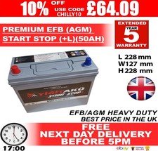 009 AGM Car Battery For Lexus Prius 45Ah 325cca 3 Years Warranty Lion AX S46B24R