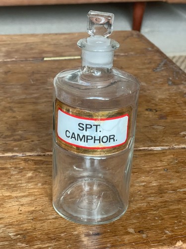Antique apothecary bottle spt - antique,