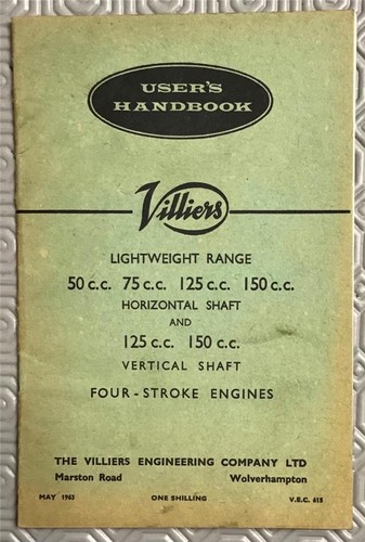 Villiers lightweight range - villiers,