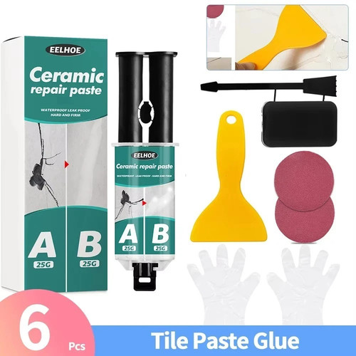 Bath white enamel repair fix - white,