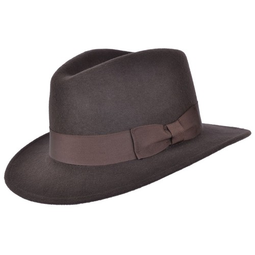 Gents crushable brown indiana - gents,