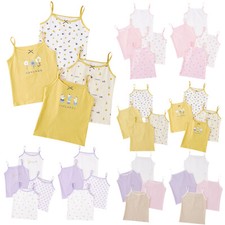 Kids Girls Camisole Athletic Tank Top Undershirt Vest Running Activewear Bow