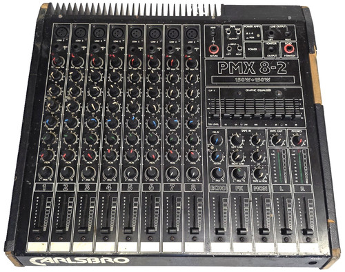 Carlsbro pmx powered mixer - 8-2,