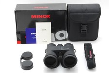 *MINT IN BOX* Minox BL 8x43 BR Asph Binoculars, Strap & Case Set From Japan