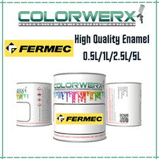 Fermec Yellow/Grey Paint – High Quality Enamel – Spray or Brush 0.5L-5L