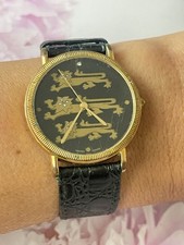 Brooks & Bentley Three Lions 667.278 Watch - Swiss Made black Leather Strap 194